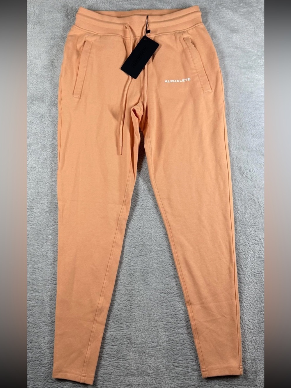ALPHALETE Women's Essential CORE JOGGERS ORANGE FROST SIZE SMALL NWT